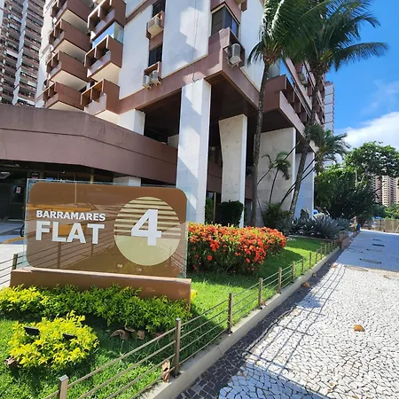 Apartamento Barramares Flat - Condomínio em frente à praia da Barra da Tijuca-2